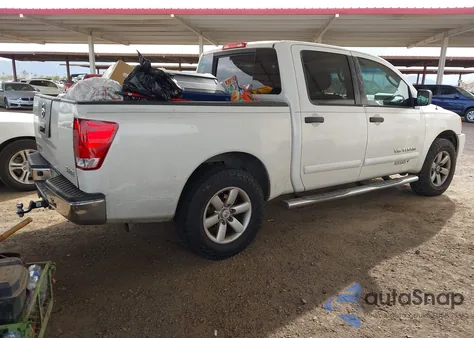 2008 Nissan Titan Le из США, поврежденный, VIN 1N6AA07C48N337221